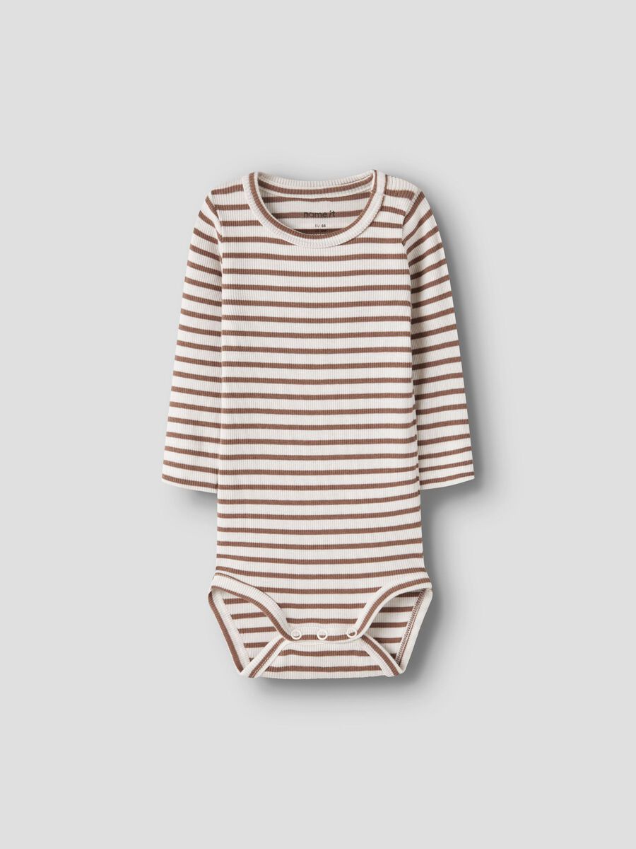 Name It lasten body NBBANI LS BODY NOOS, keskiruskea