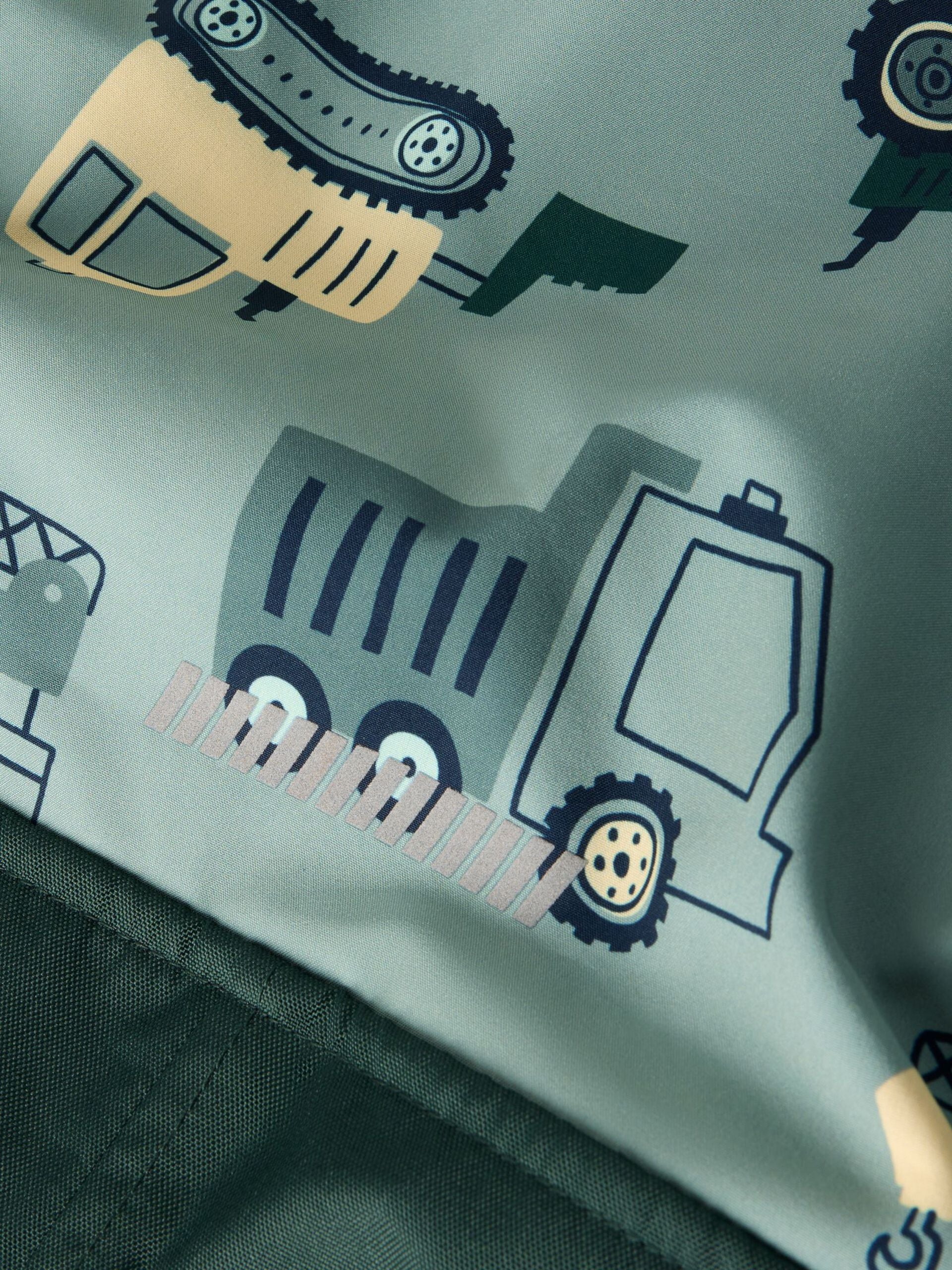 Name It lasten softshell haalari NMMALFA08 SOFTSHELL SUIT NOOS, kuosi vihreä