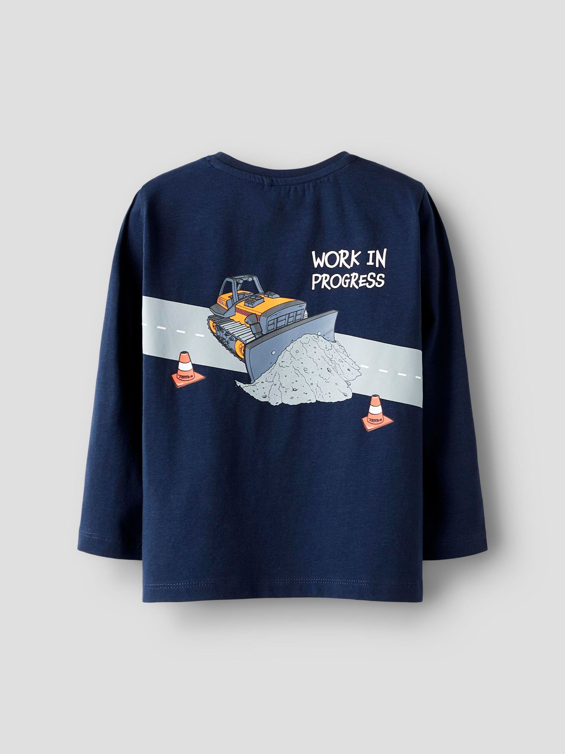 Name It lasten pitkähihainen paita NMMOFEK TONKA LS TOP, tummansininen