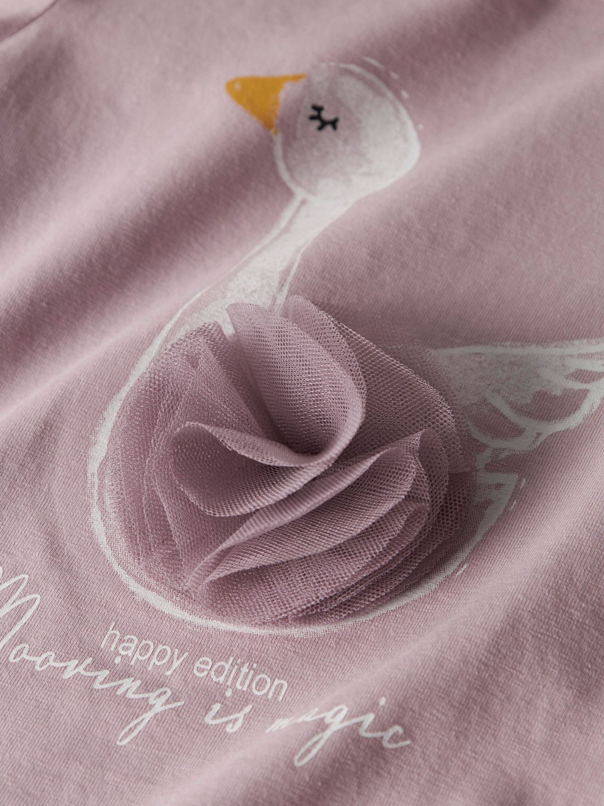 Name it lasten paita NMFSWANA LS TOP, vaaleanpunainen