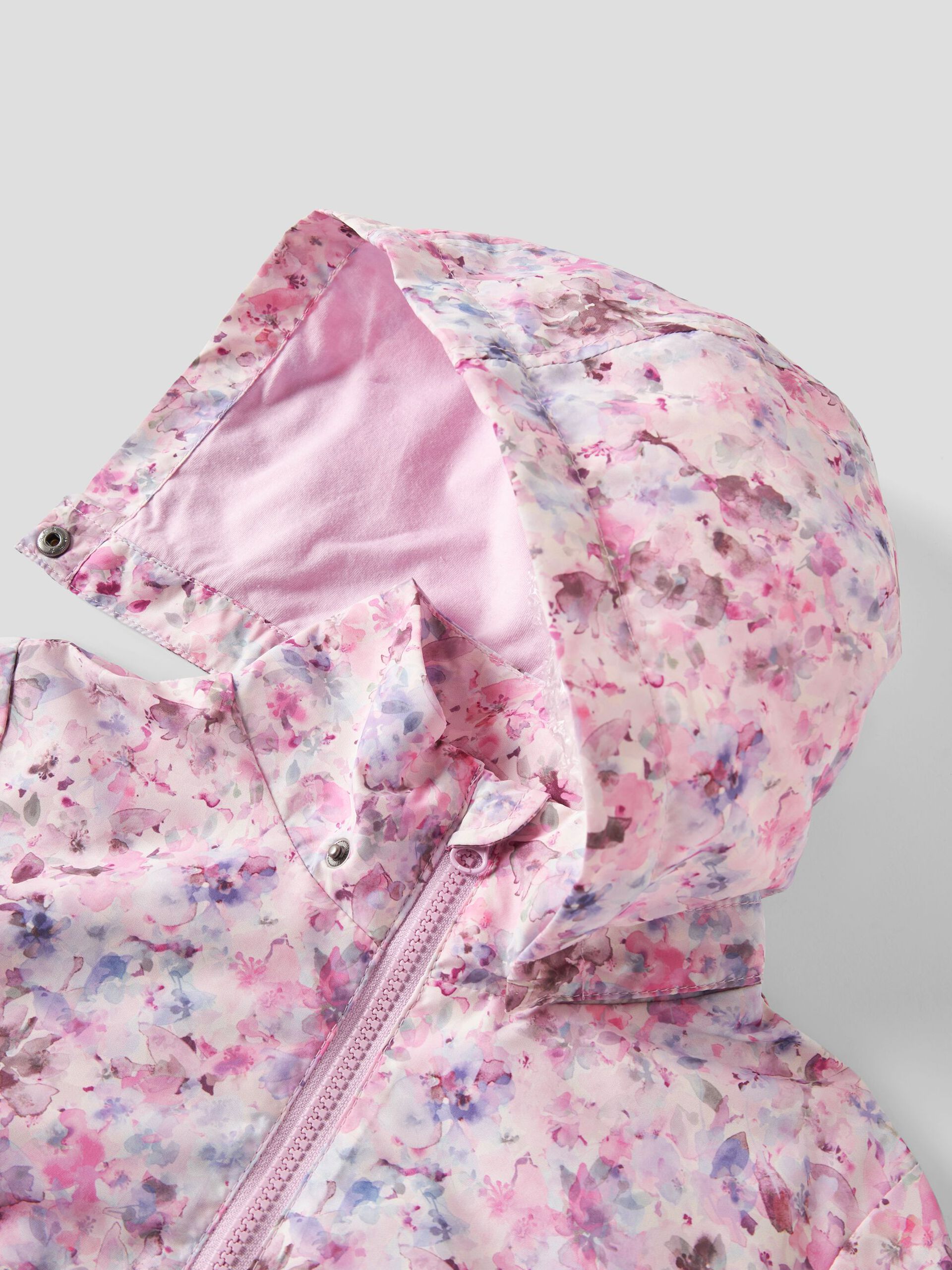 Name It lasten välikausitakki NKFMAXI Jacket LI AOP, vaalea lila