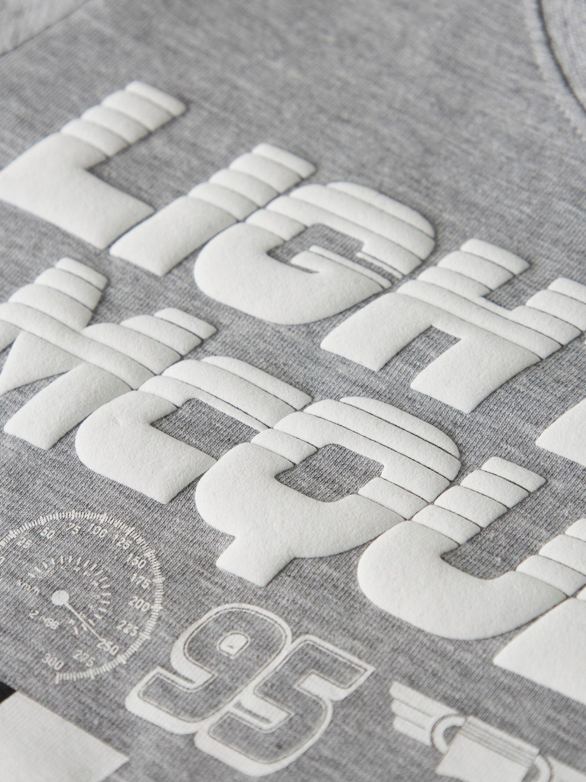 Name It lasten pitkähihainen paita NMMDRACO CARS LS NREG TOP, keskiharmaa