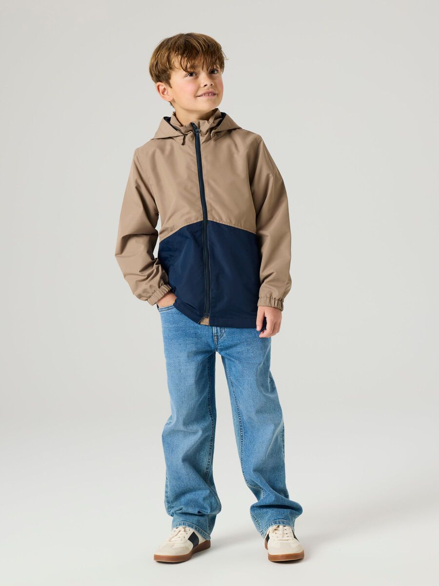 Name It lasten takki NKMMAX Jacket LI Block, beige