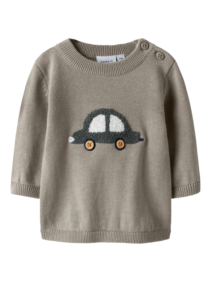 Name It neulepusero NBMBAND LS Knit, beige