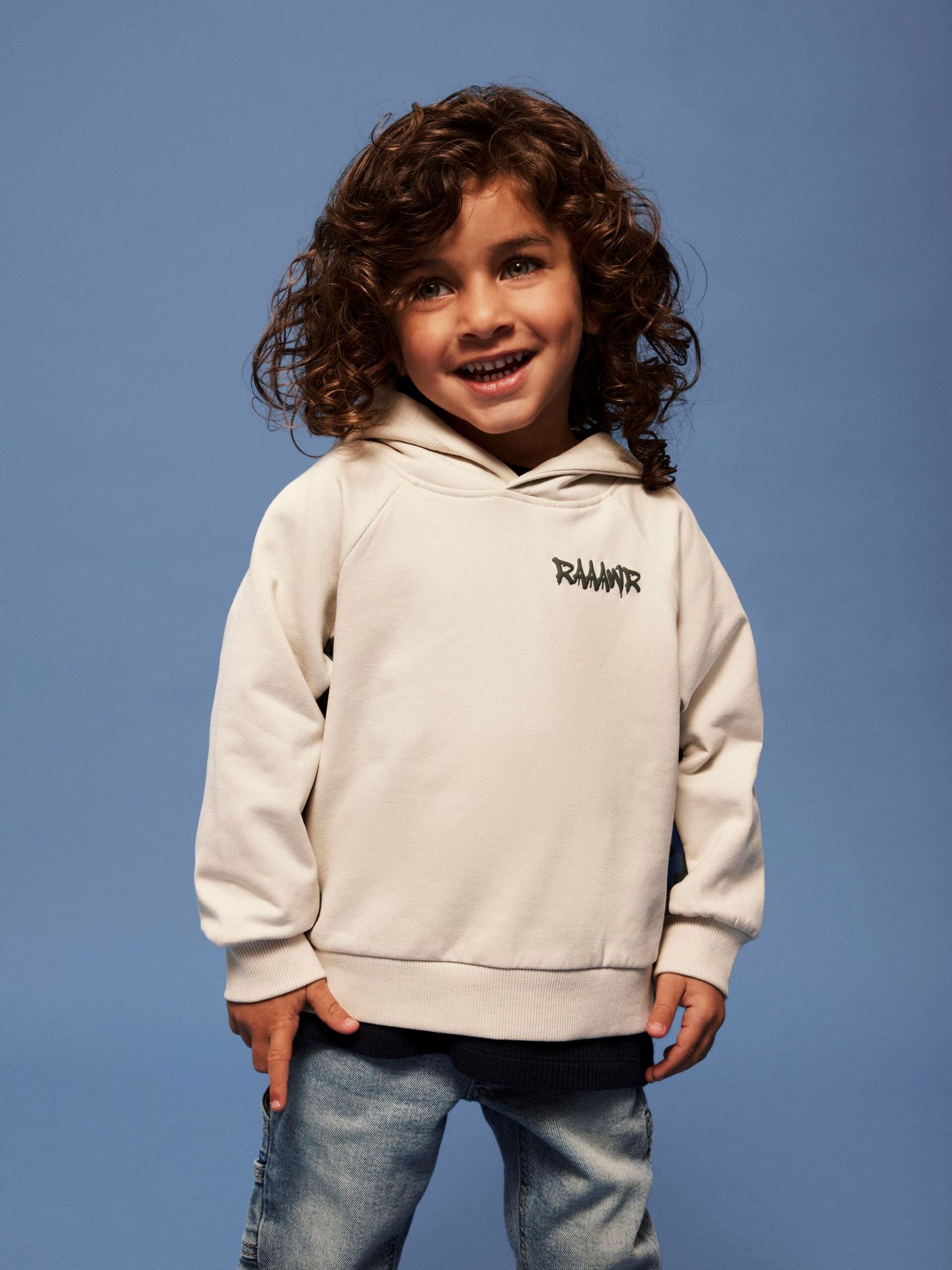 Name It lasten huppari NMMBENTU LS NREG, beige