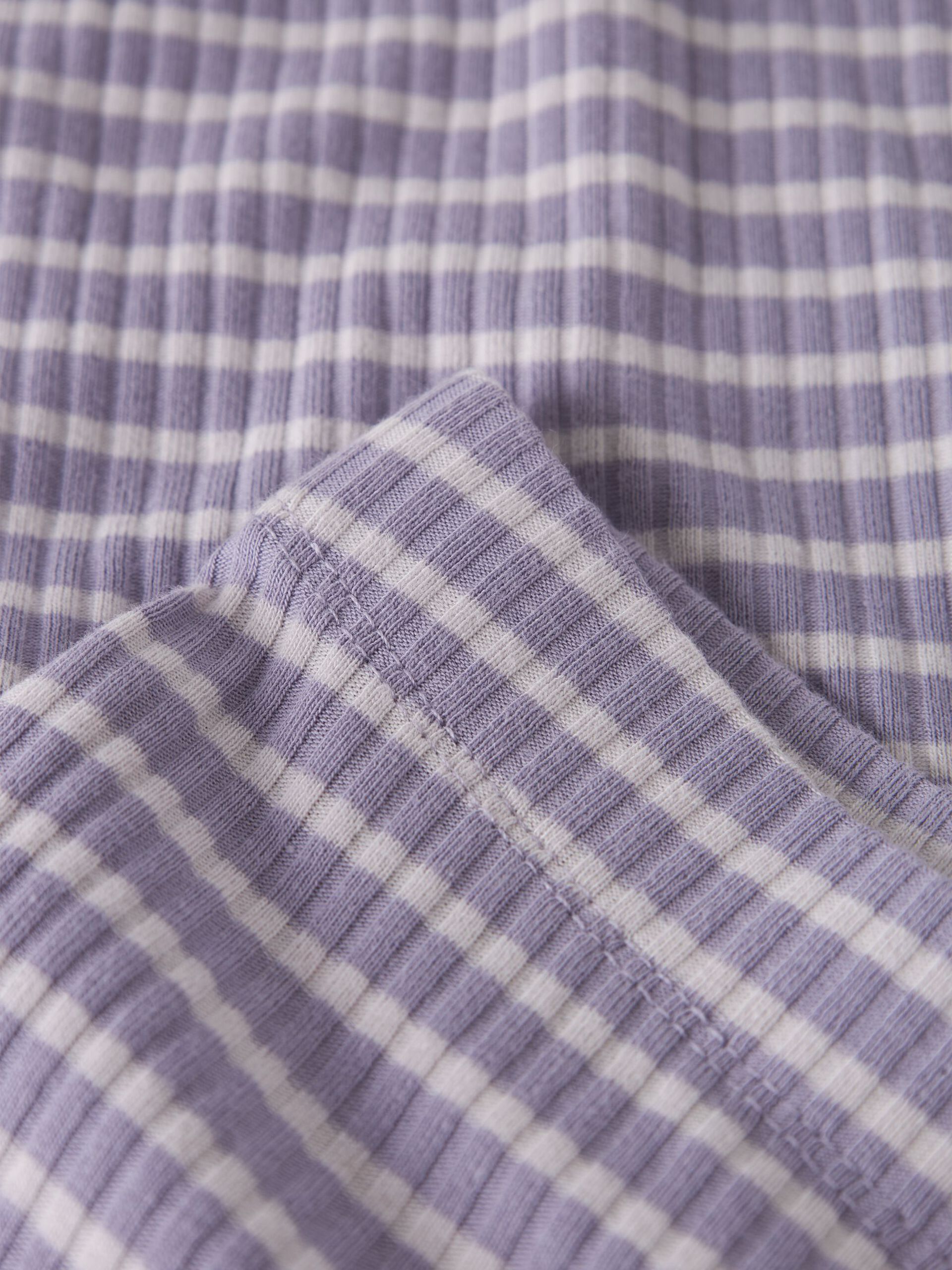 Name It lasten housut NKFVEMMA FLARE PANT, raidallinen lila