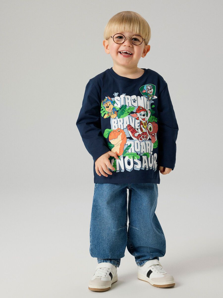 Name It lasten pitkähihainen paita Jik Paw Patrol, tummansininen