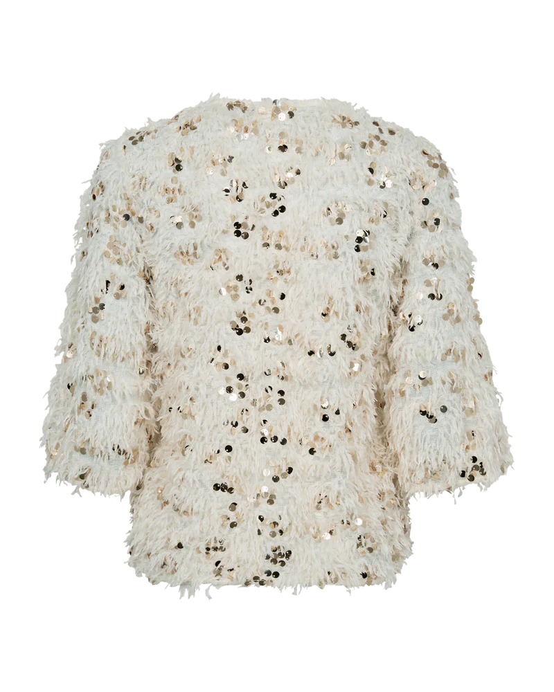 Freequent naisten pusero NOLLA BLOUSE, vaalea beige