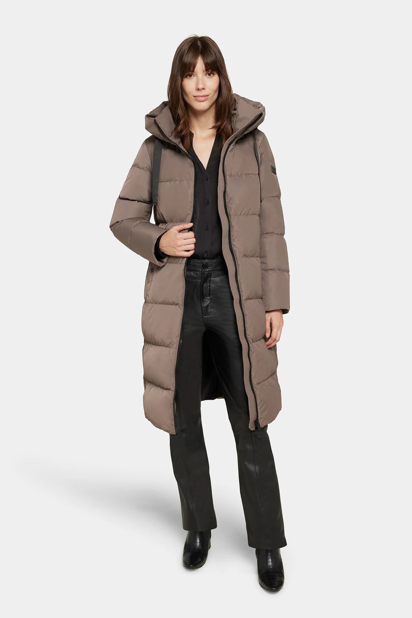 Saki naisten untuvatakki Camilla Coat, Beige