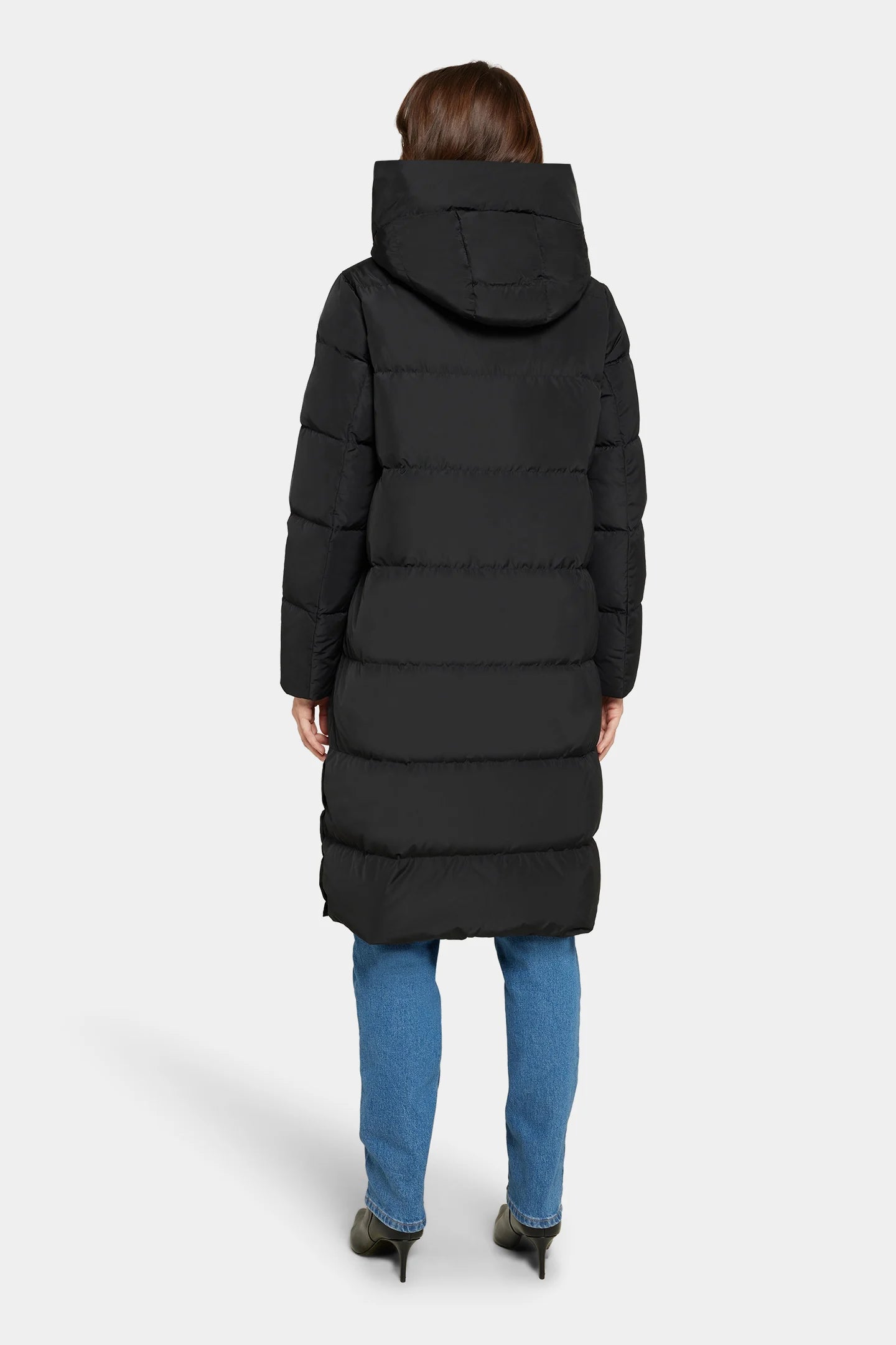 Saki naisten untuvatakki Camilla Coat, musta