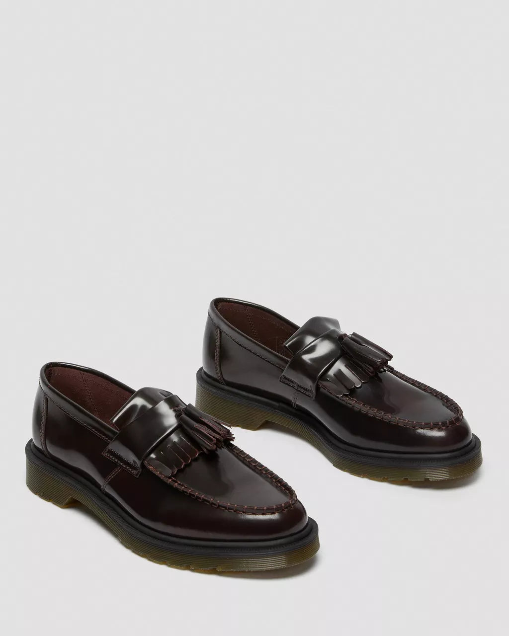 Dr. Martens loaferit Adrian Tassel Loafer Cherry Red Arcadia, viininpunainen