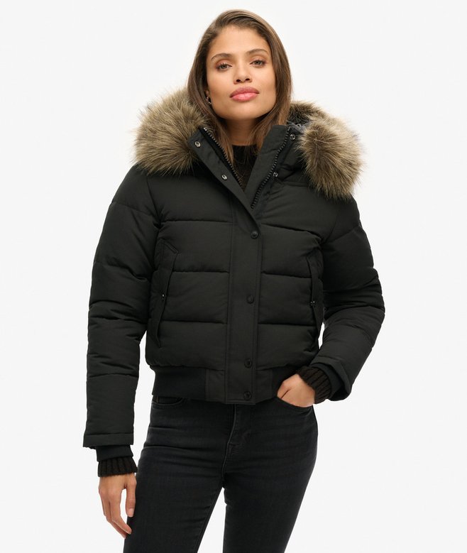 Everest Hooded Bomber Jkt MUSTA