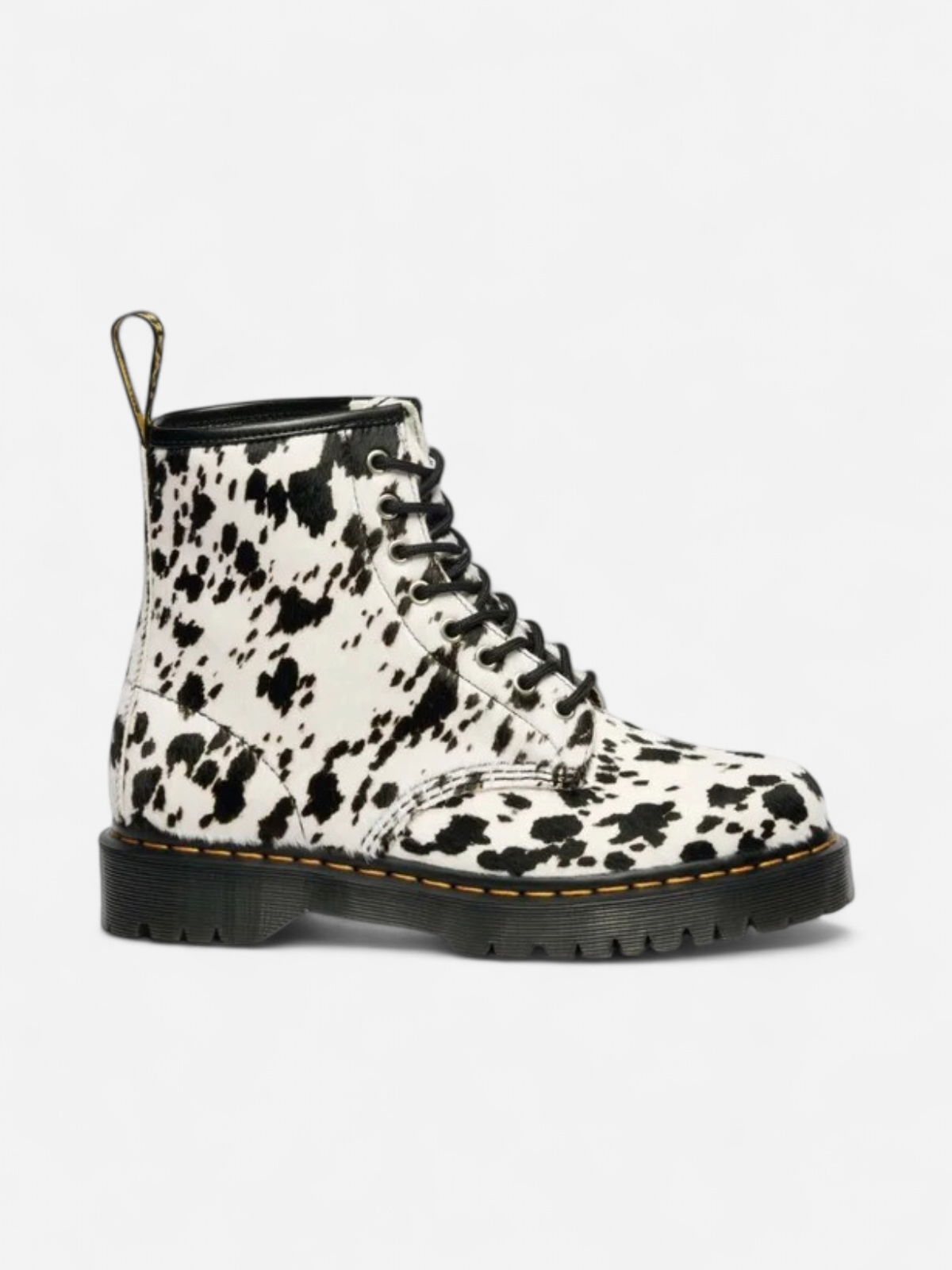 Dr. Martens naisten maiharit 1460 Bex 8 Eye Boot Cream+Black, mustavalkoinen - Kekäle.fi