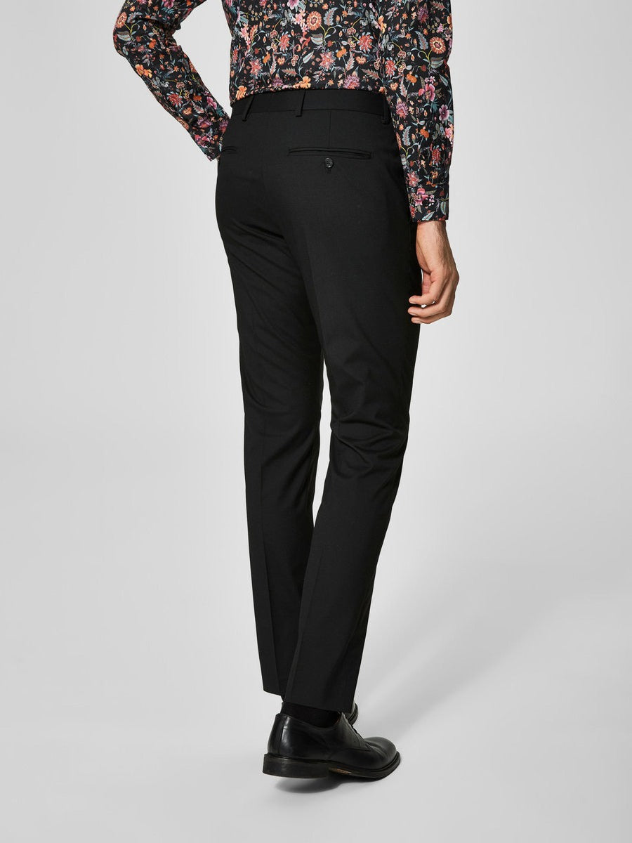 Selected Miesten Housut NEW MYLO LOGAN TROUSER NOS Musta