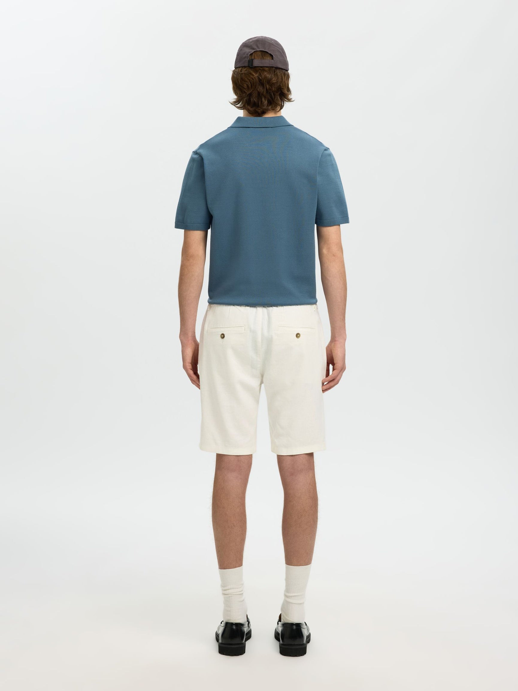 Selected miesten shortsit Brody, Cloud Dancer