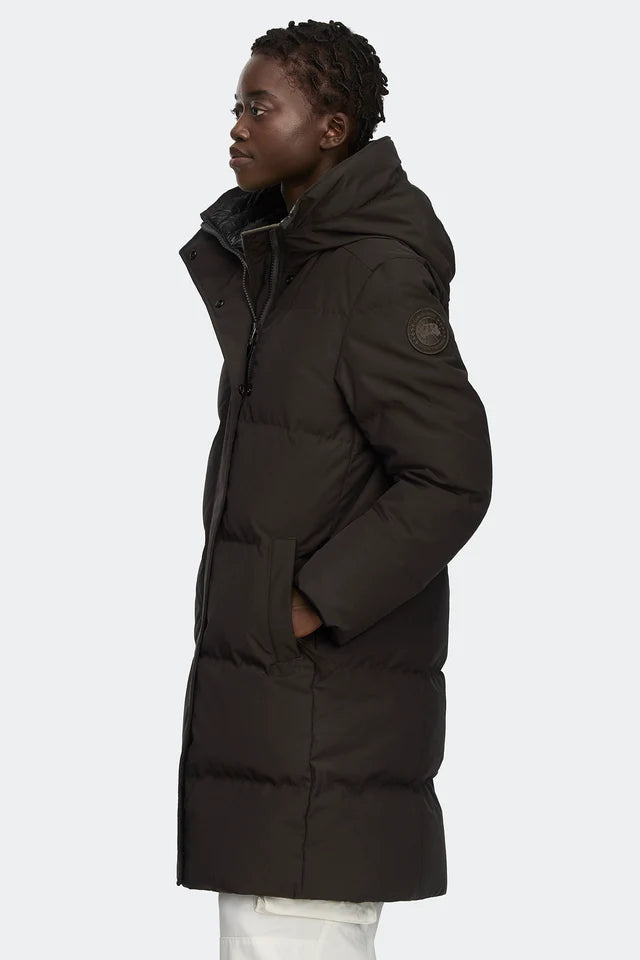 Canada Goose naisten parkatakki Louise Parka Tonal Disc, Arabica