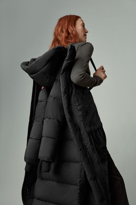 Canada Goose Naisten Untuvatakki, Alliston Parka Musta