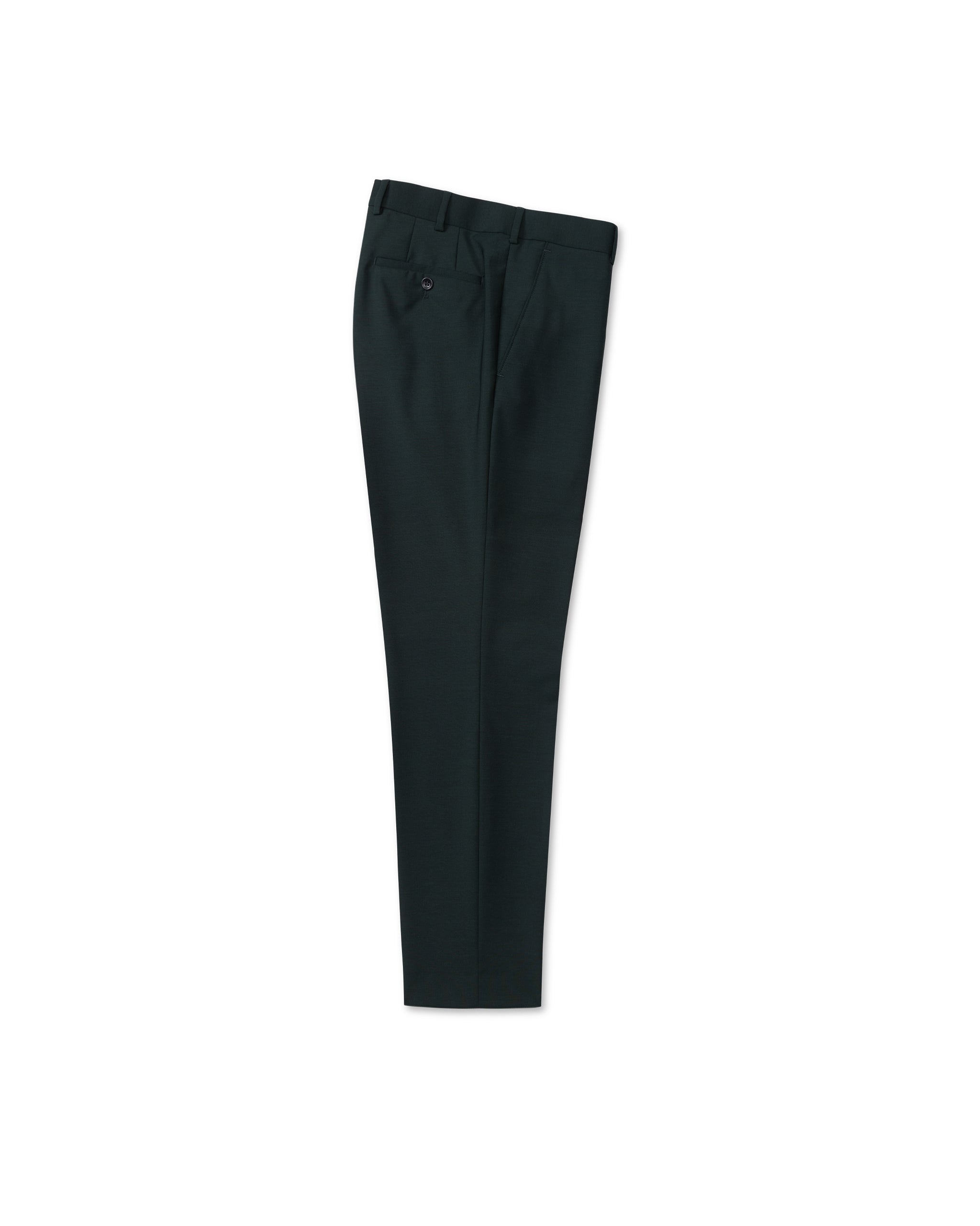 Turo puvunhousut Helsinki Slim Fit Suit Trousers Vitale, tummanvihreä