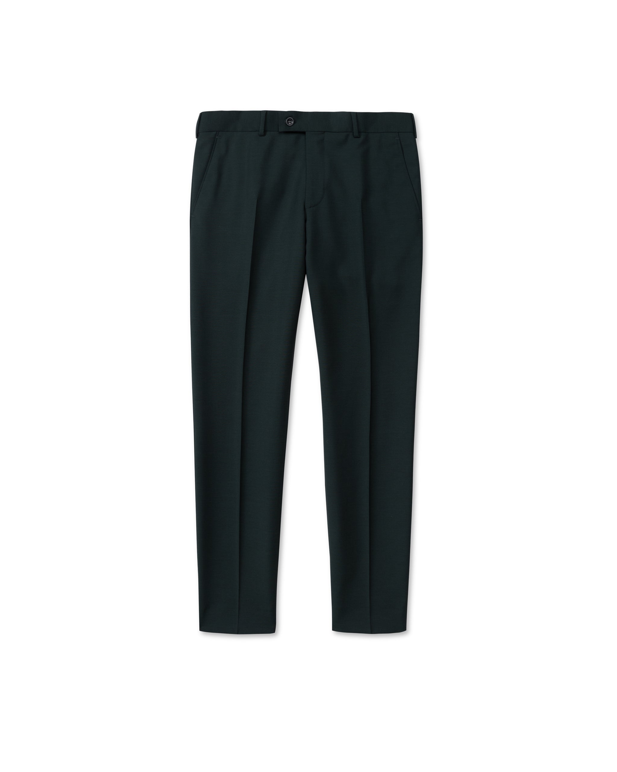 Turo puvunhousut Helsinki Slim Fit Suit Trousers Vitale, tummanvihreä