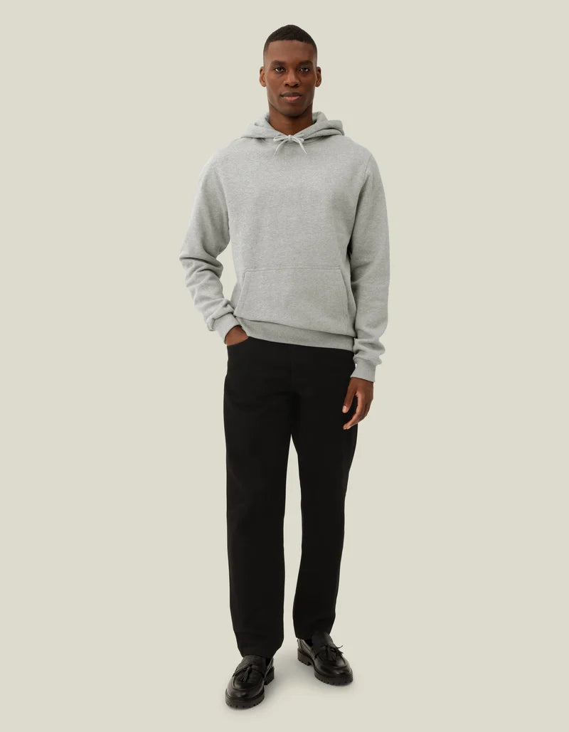 Les Deux miesten huppari Core Tonal Hoodie, harmaa meleerattu