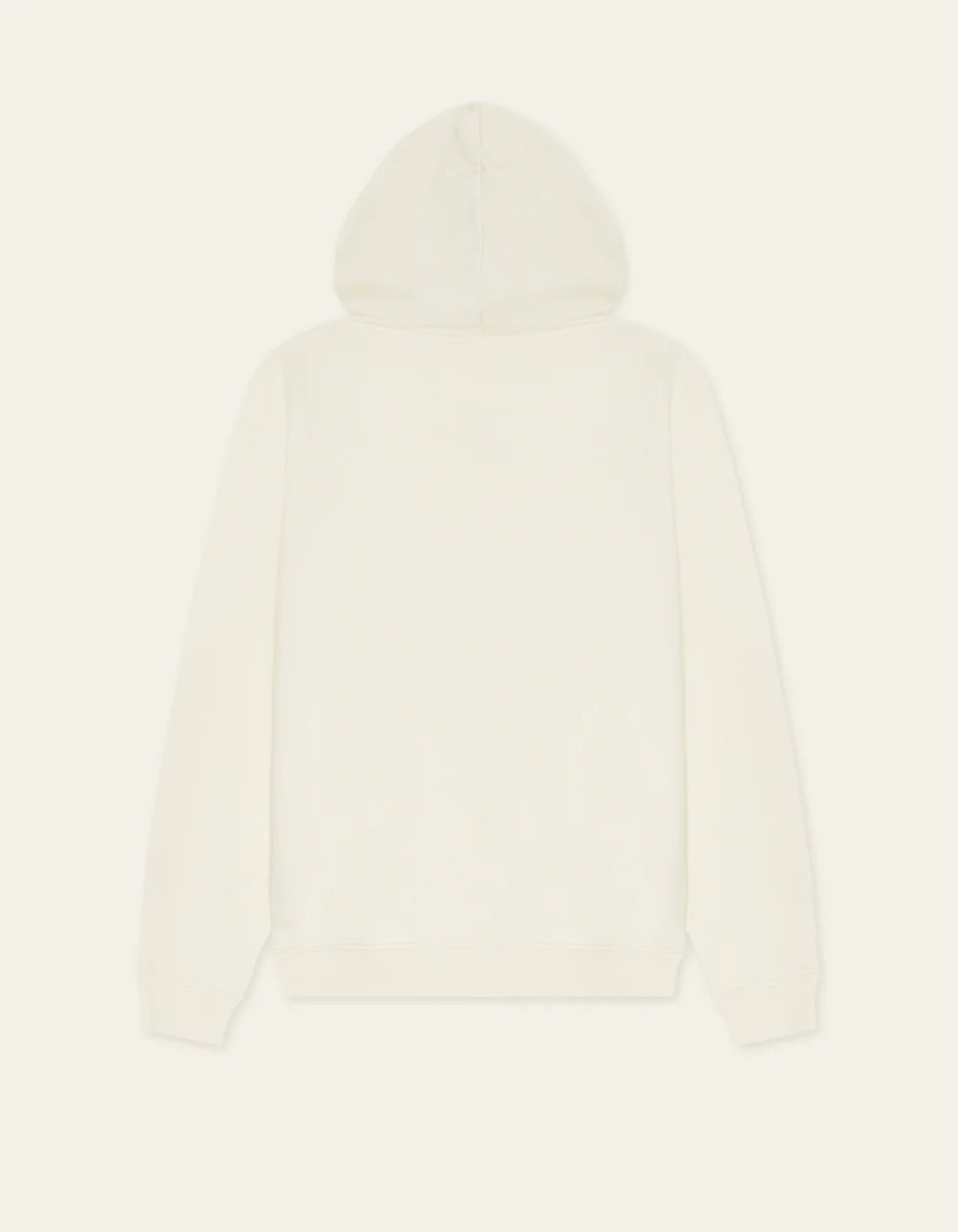 Les Deux miesten huppari Court Hoodie, luonnonvalkoinen