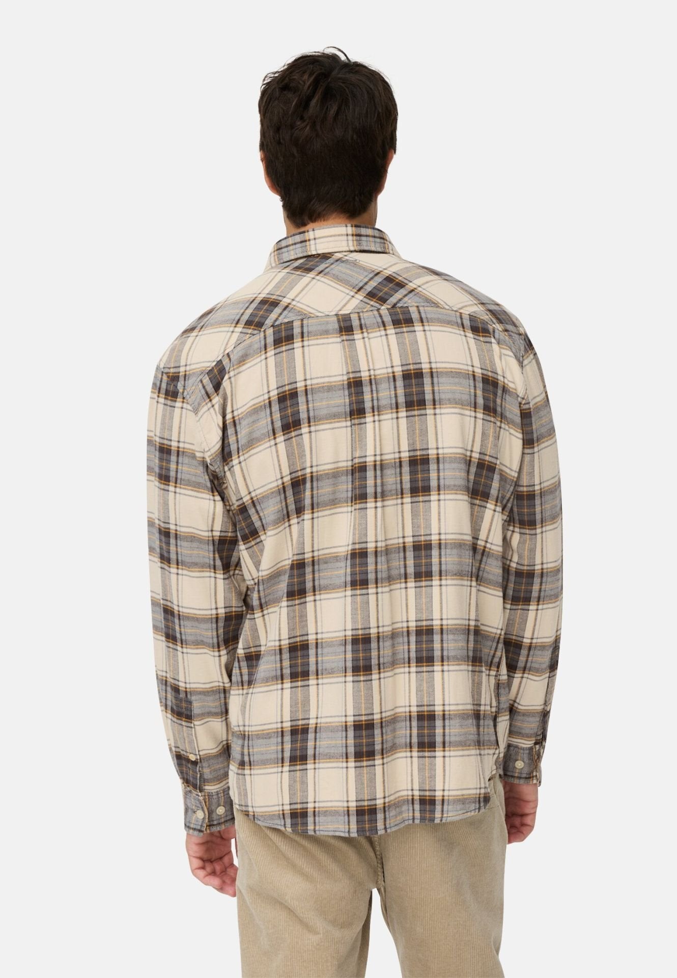 STRETCH FLANNEL LS SHIRT LOS RUSKEA KUOSILLINEN