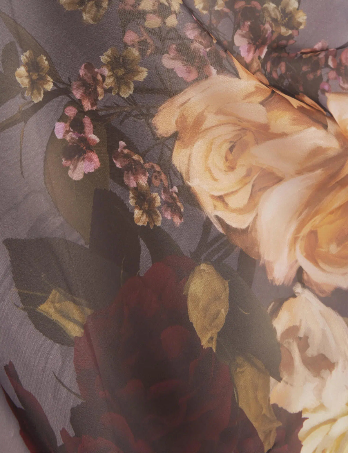 Ted Baker naisten mekko Noelha, harmaa kuosillinen