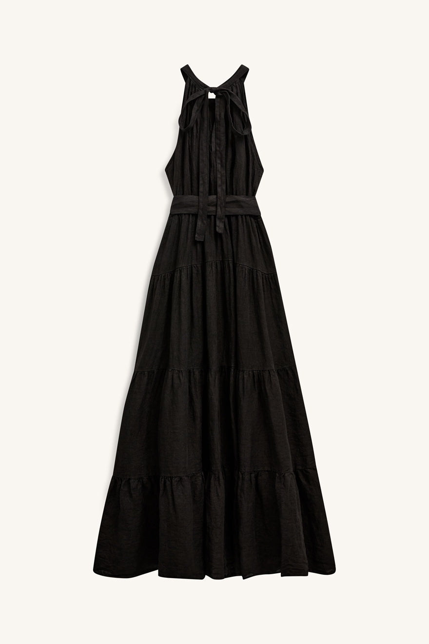 Claire naisten maksimekko Karla, musta