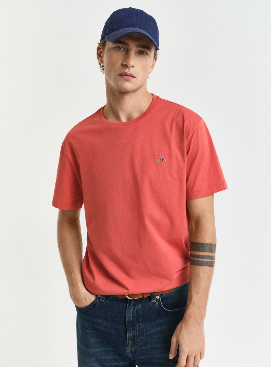 Gant miesten T-paita Shield, punainen