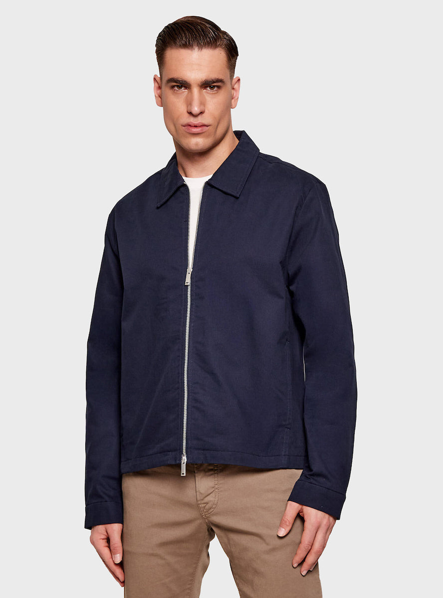 Calvin Klein Menswear miesten takki LS Corron Dobby Blouson Jacket, tummansininen
