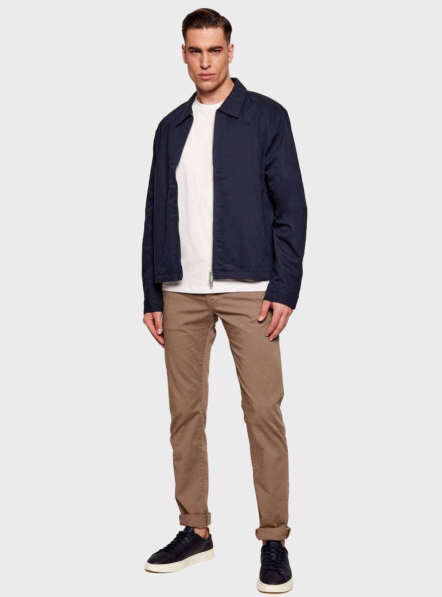 Calvin Klein Menswear miesten takki LS Corron Dobby Blouson Jacket, tummansininen