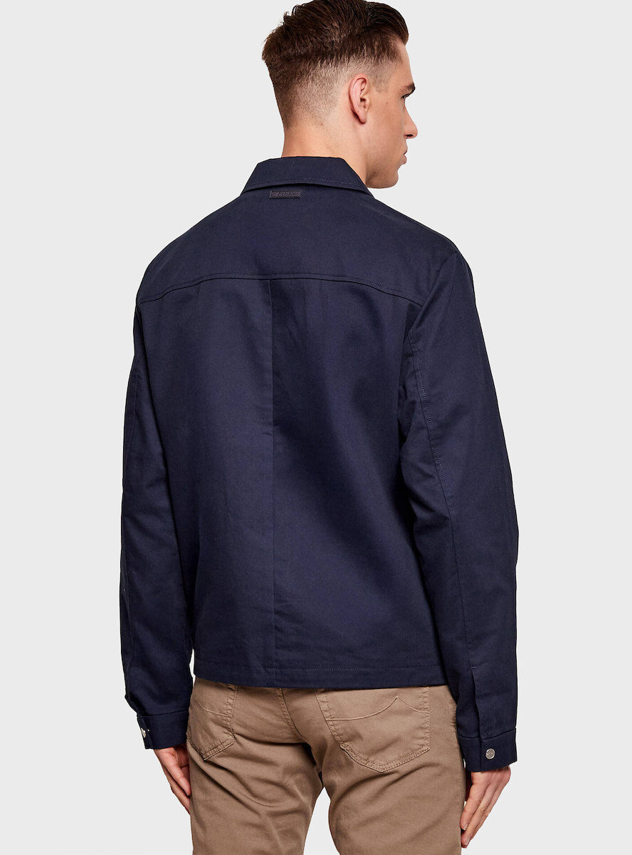 Calvin Klein Menswear miesten takki LS Corron Dobby Blouson Jacket, tummansininen