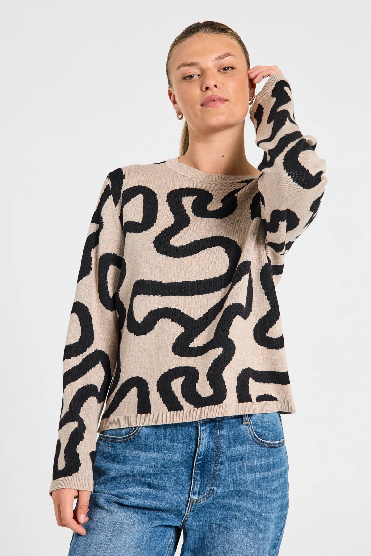 freequent-naisten-neule-ani-pullover-beige-kuosi-1