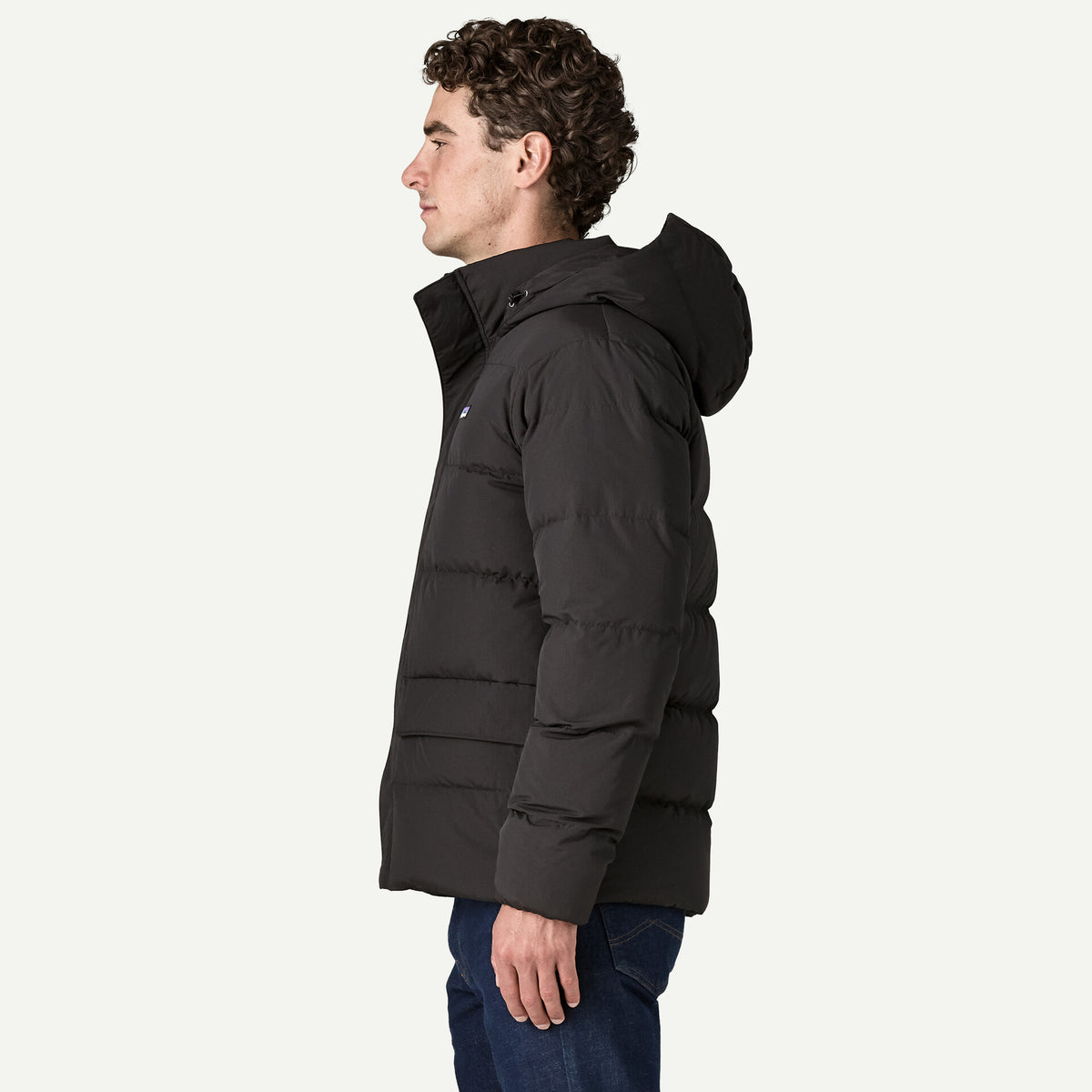 Patagonia miesten untuvatakki Sisar Down Hoody Jacket, musta