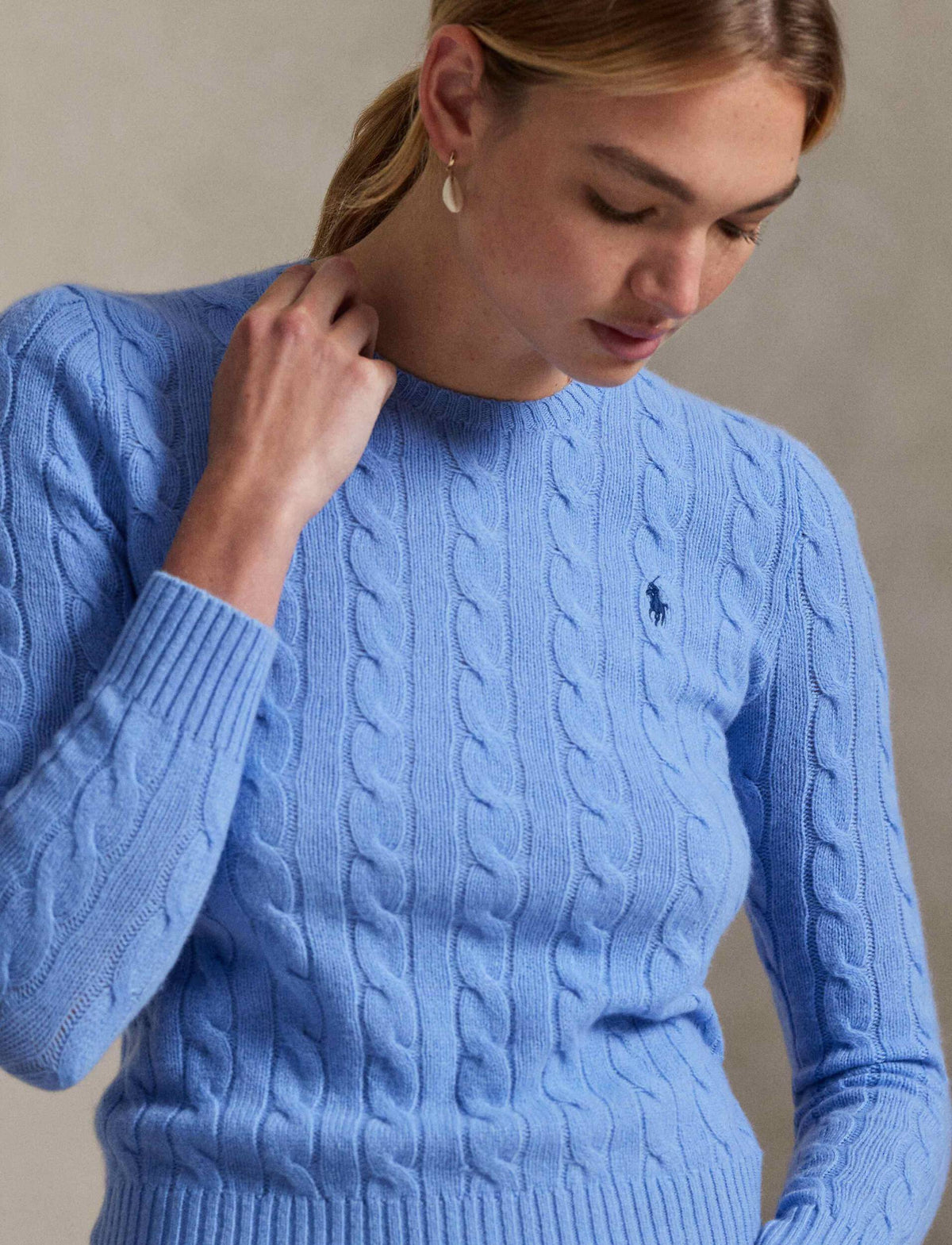 Polo Ralph Lauren naisten neulepusero Julianna, sininen