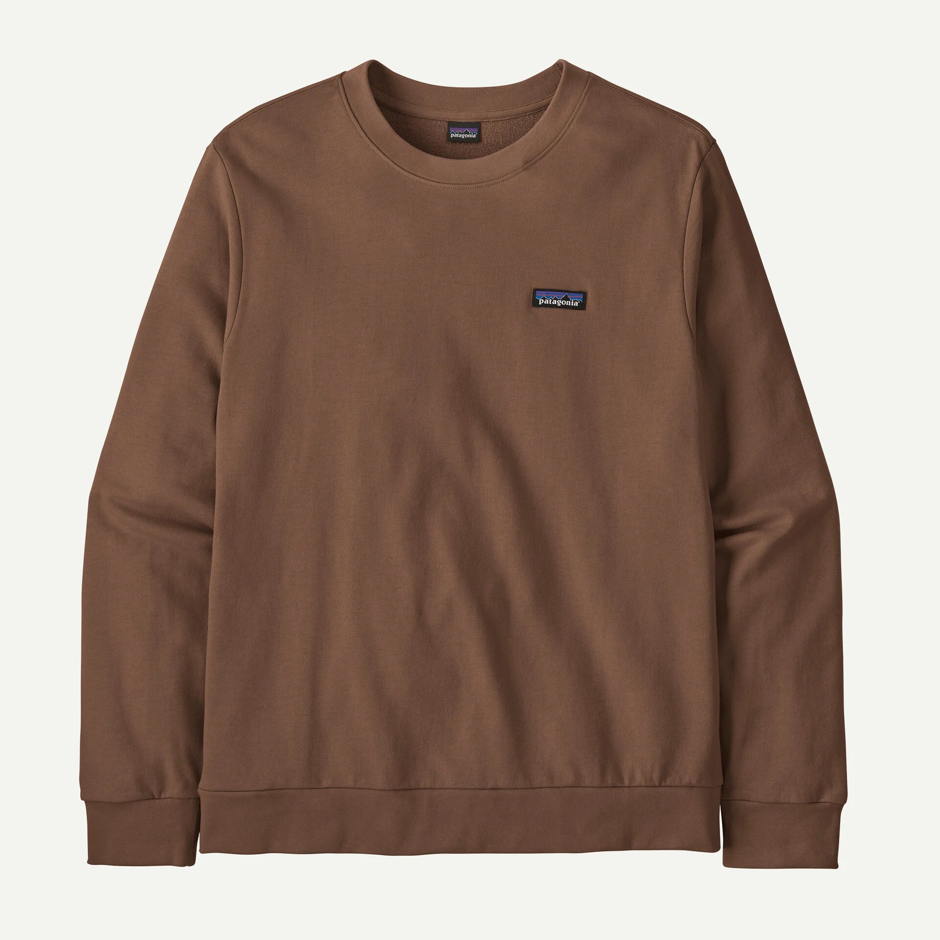 Patagonia miesten collegepaita Daily Crewneck Sweatshirt, tummanruskea