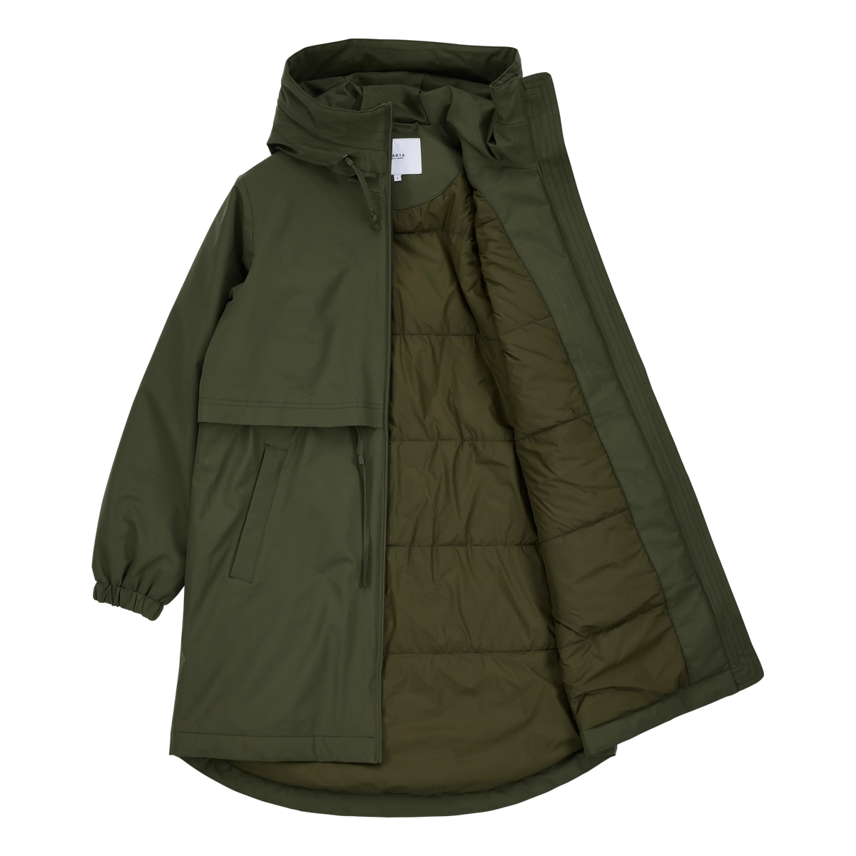 Makia naisten parkatakki Lauha Jacket, Forest Green