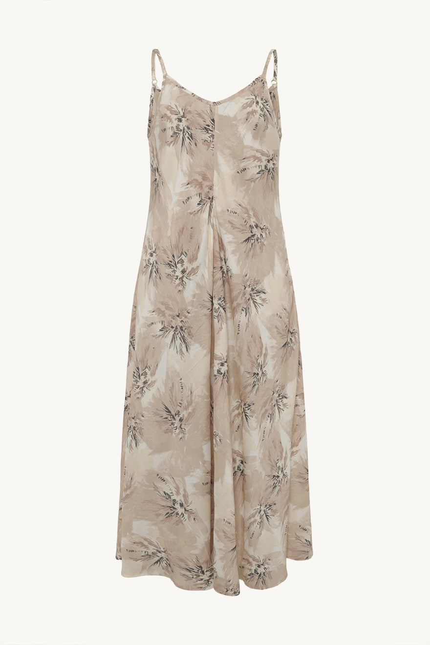 Claire mekko Diantha Dress, kuosillinen beige