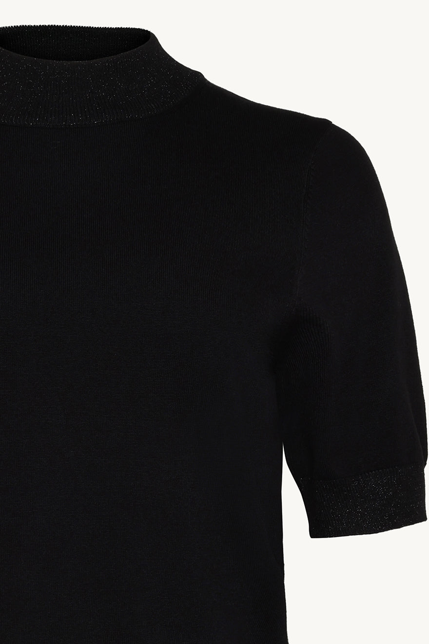Claire Pompeia Knit SS, musta