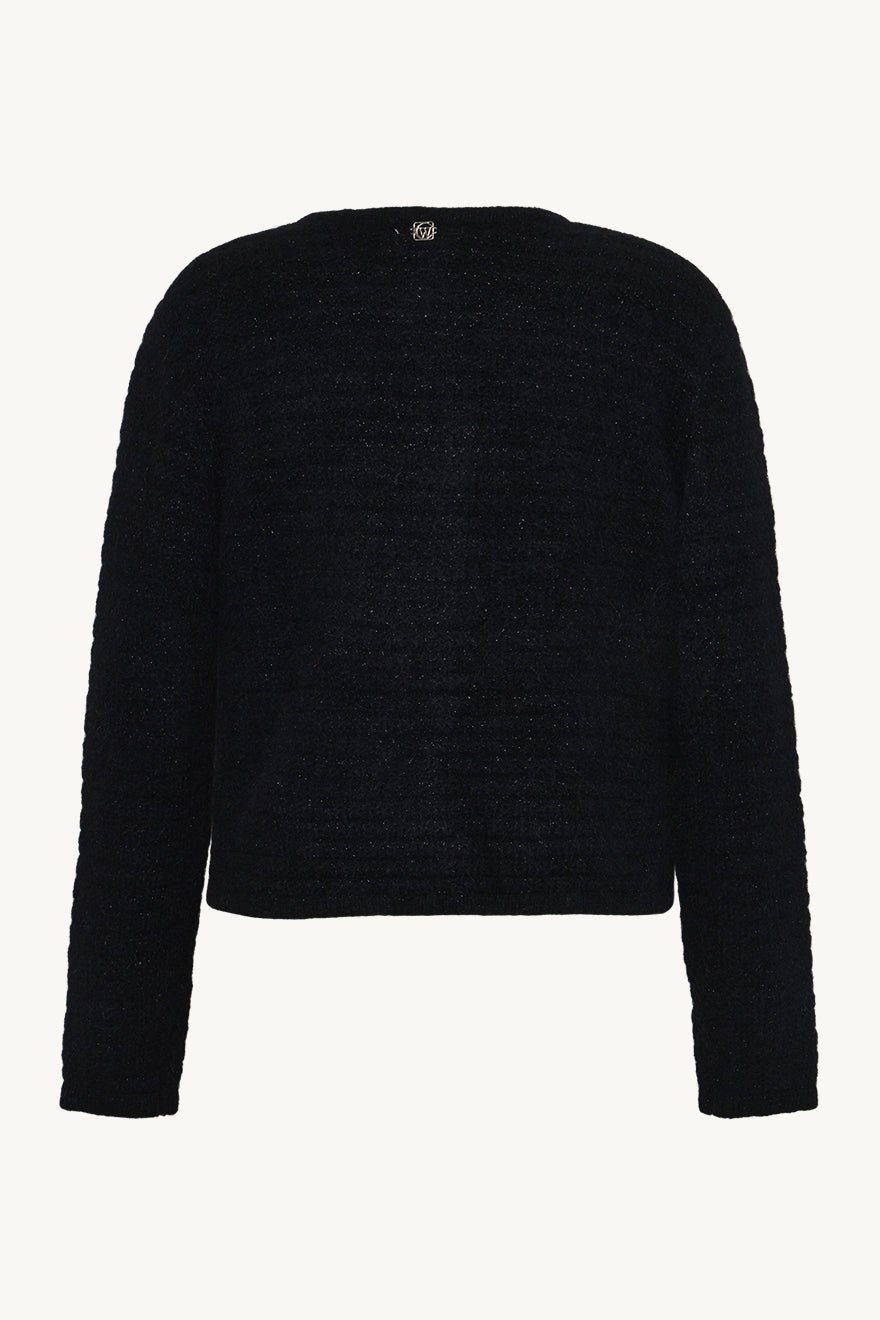 Claire Casilda Cardigan, Black