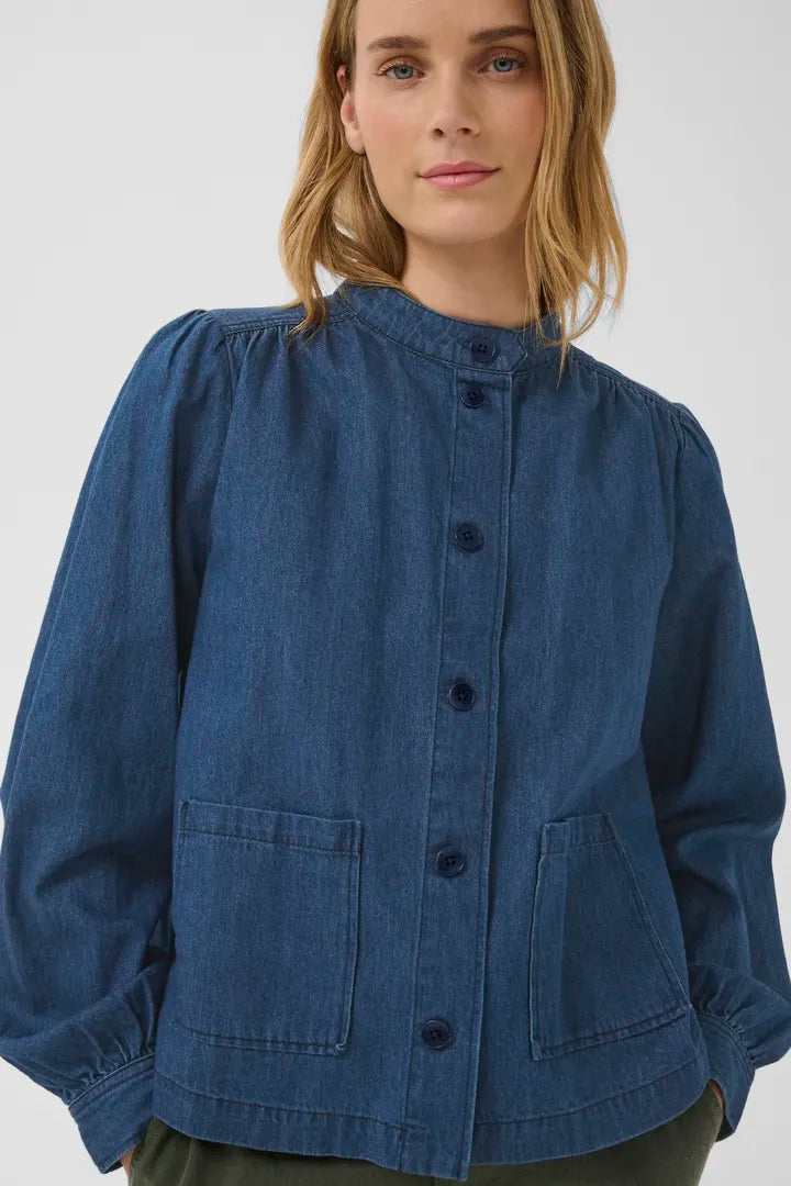 Part Two naisten takki Danahpw, Medium Dark Blue Den