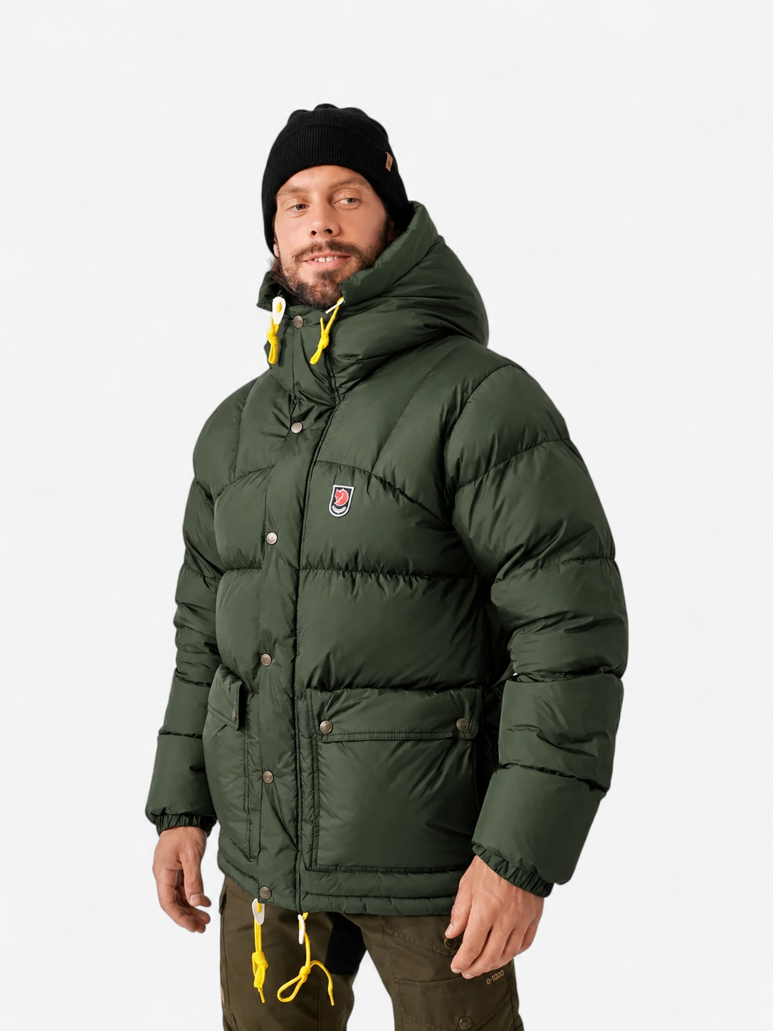 Fjällräven miesten untuvatakki Expedition Down Lite Jacket M, vihreä