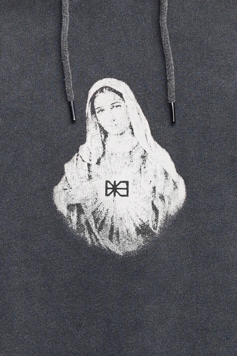 Makia miesten huppari Virgin Hooded Sweatshirt, hiilenmusta