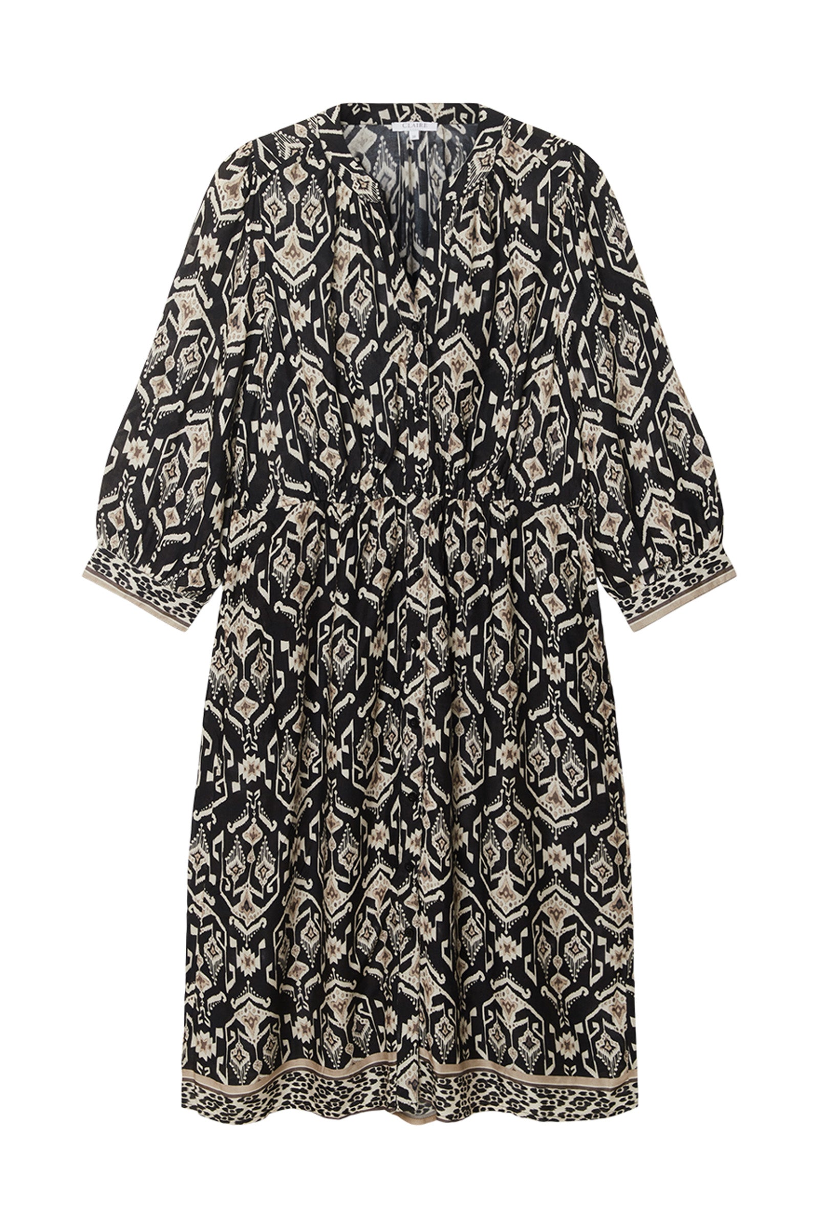 Claire mekko Kailynn Dress, musta kuosi