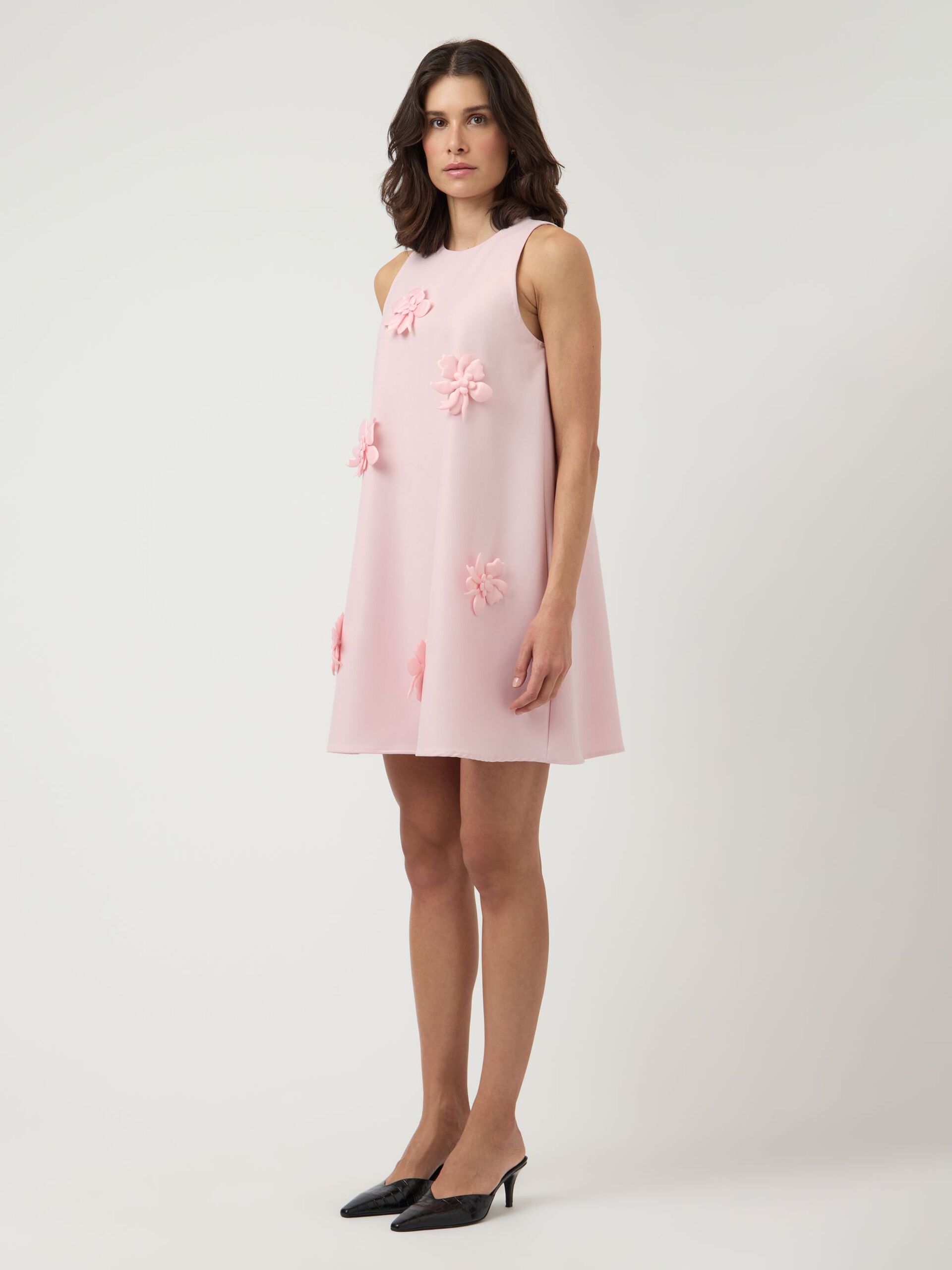Y.A.S mekko YASAstra Halterneck Dress, Ballerina