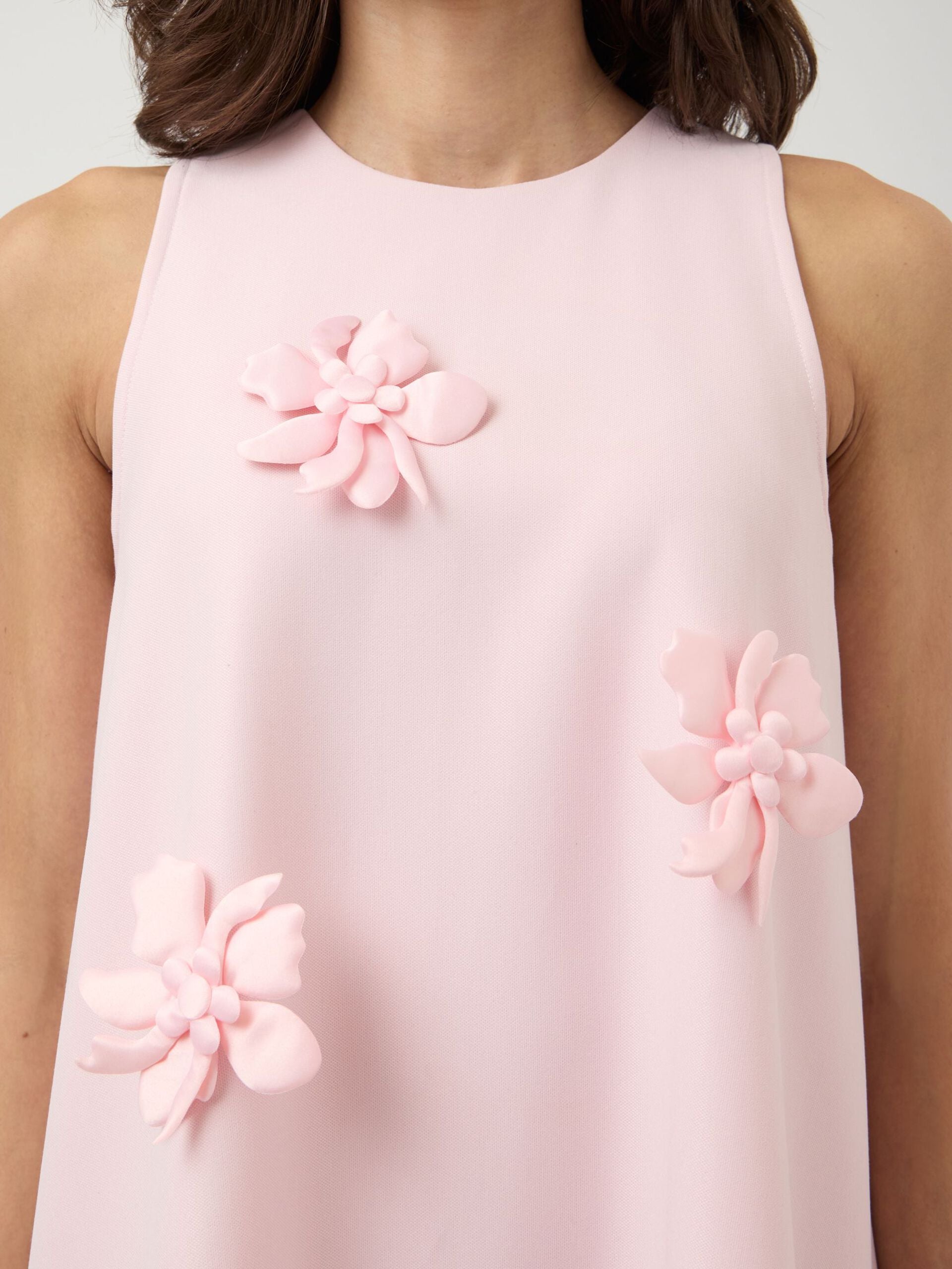 Y.A.S mekko YASAstra Halterneck Dress, Ballerina