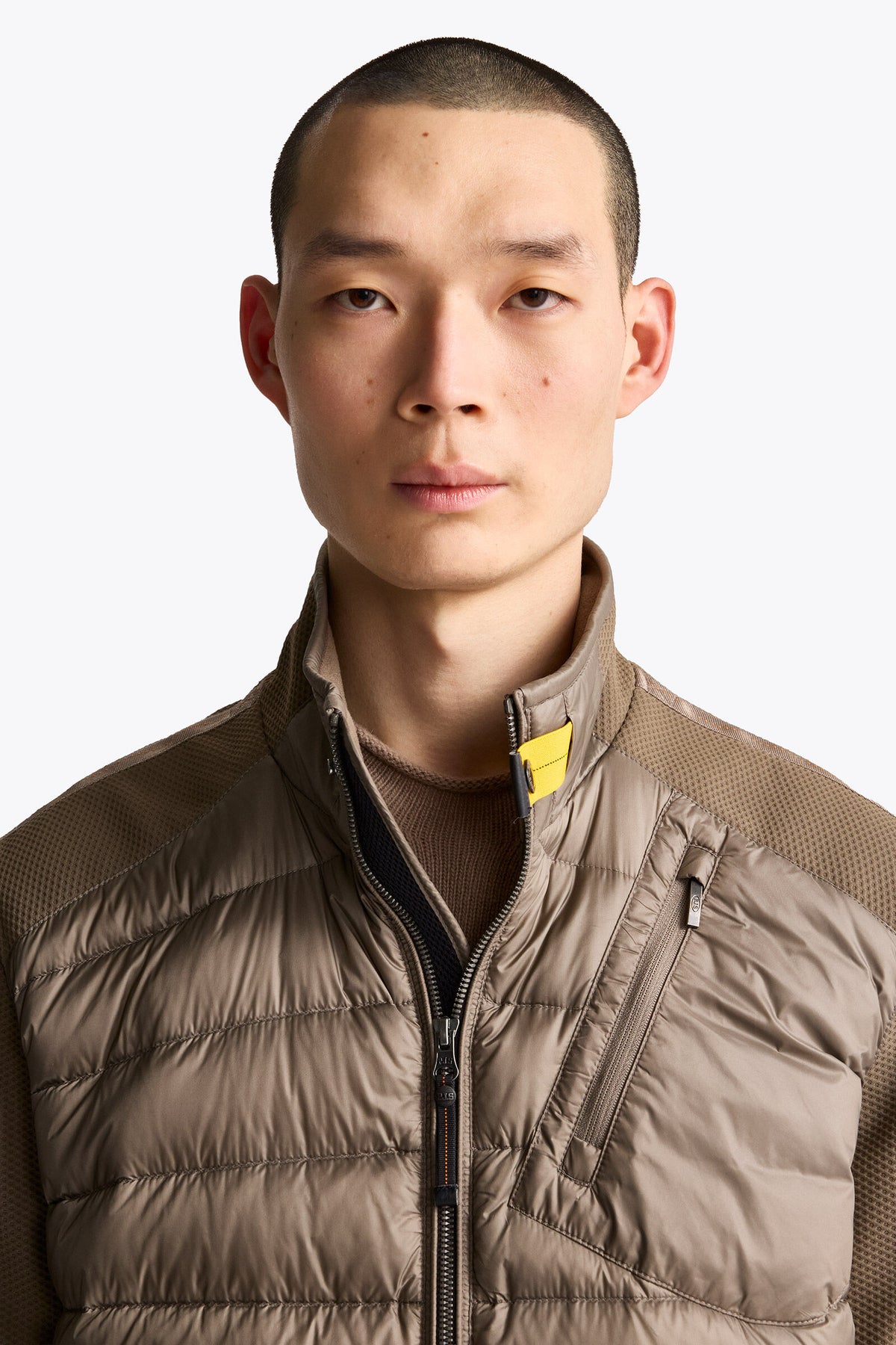 Parajumpers miesten hybriditakki Jayden, ruskeanharmaa