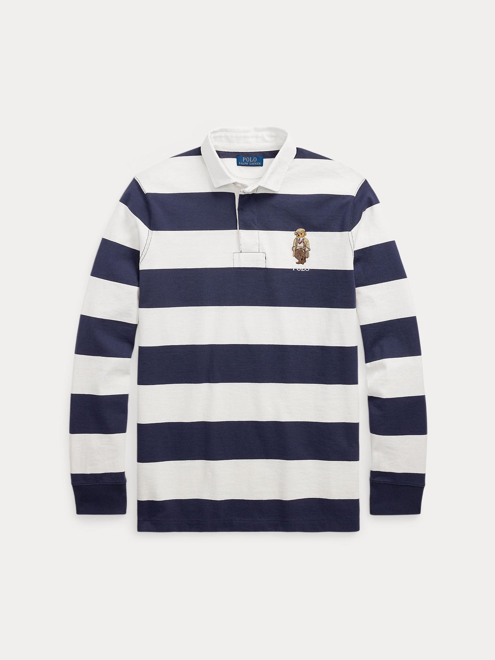 Polo Ralph Lauren miesten paita Polo Bear, raidallinen sininen