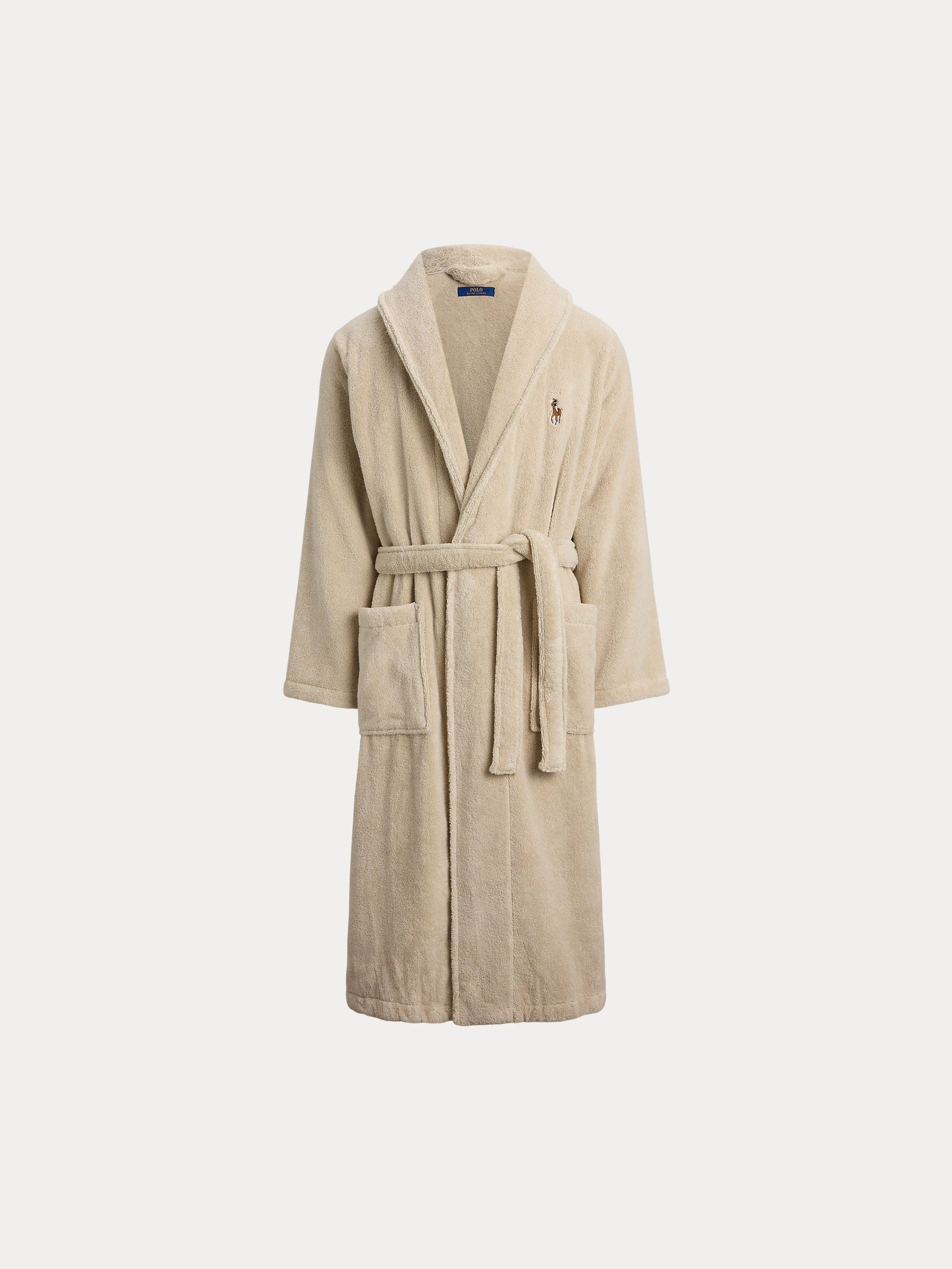 Polo Ralph Lauren aamutakki KIMONO ROBE, vaaleanharmaa