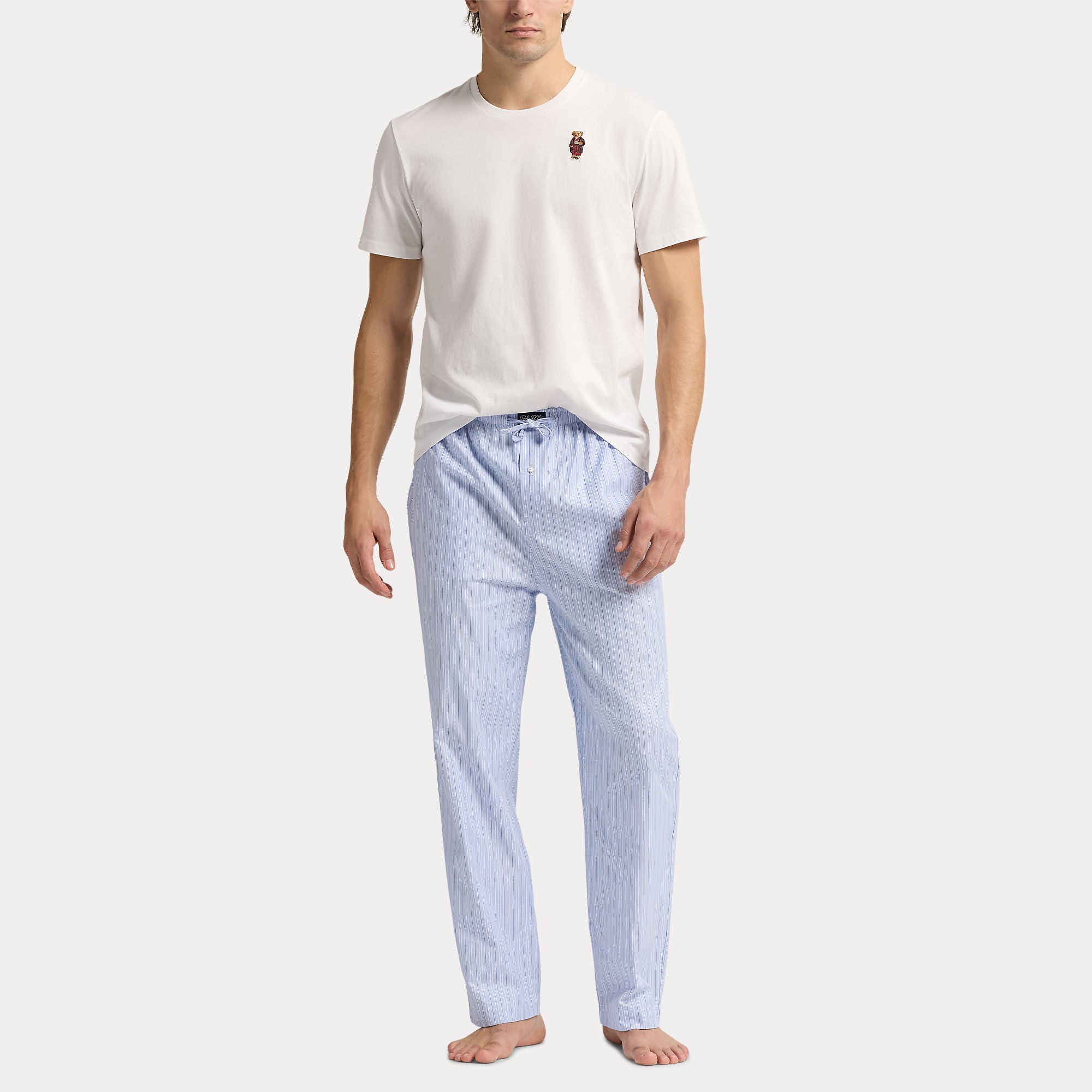 SHORT SLEEP PYJAMA SLEEP SET BEAR SININEN